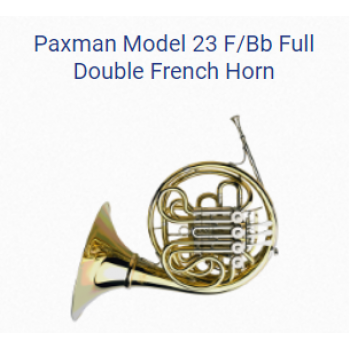 KÈN PRODUCTS - French Horns - PAXMAN FRENCH HORNS